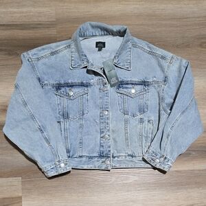 wild fable Light Blue Denim Jean Jacket